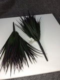 faux plant (2 pieces) artificial greenery - vanilla grass bush faux plants