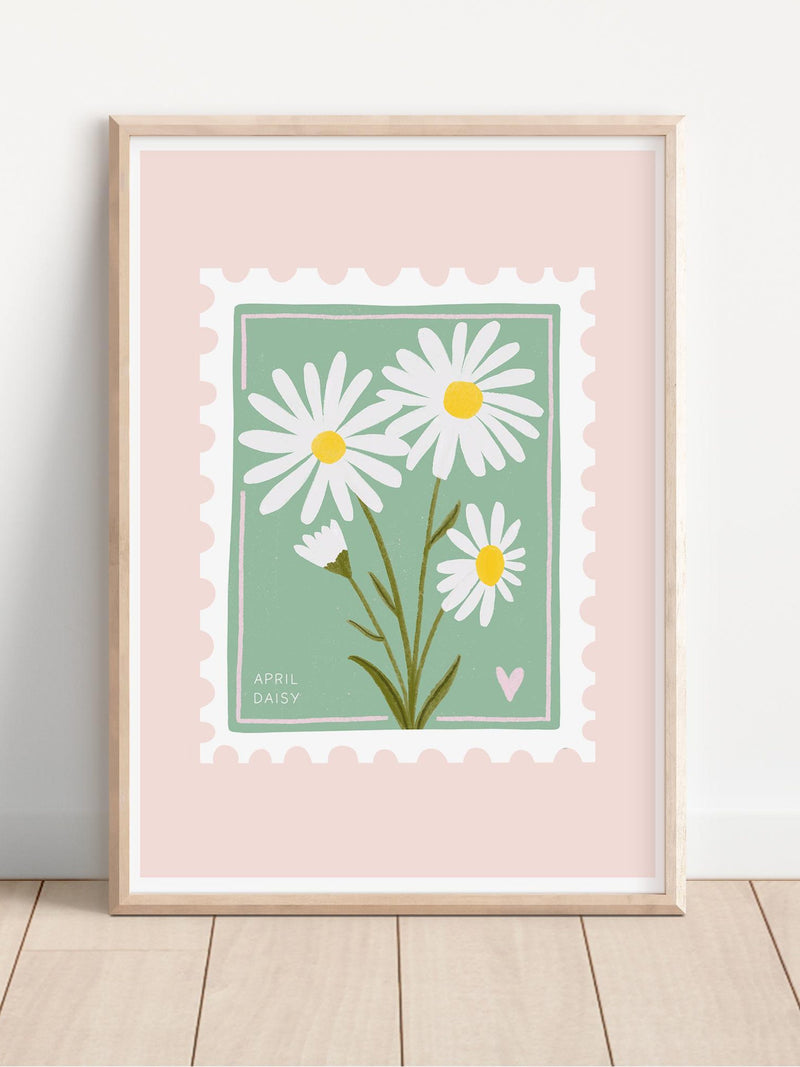 Personalised Birth Flower Print - Birth Month Flower Print - New Baby Personalised Print - Birthday Flower Gift - Birthday Flower Print birthday flower