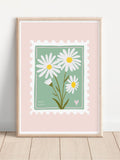 Personalised Birth Flower Print - Birth Month Flower Print - New Baby Personalised Print - Birthday Flower Gift - Birthday Flower Print birthday flower