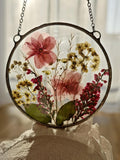 Handmade Pressed Wildflower Frame: Botanical Nature Wall Art birthday flower