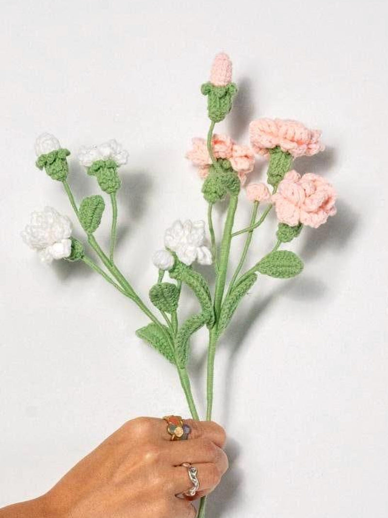 Handmade Crochet Arabian Jasmine Flower: Build Your Bouquet house warming flower