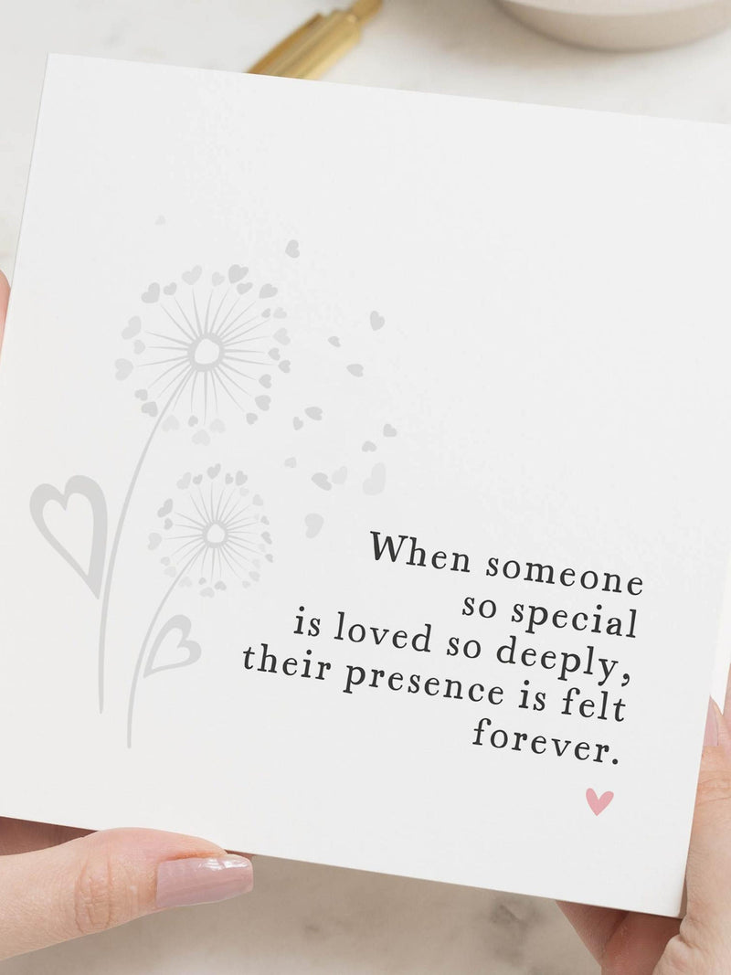Sympathy Card, Thinking Of You Card For Friend, Bereavement Card, Condolence Card, Sympathy Gift, Thinking Of You Gift, Sorry For Your Loss sympathy flower