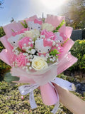 Hello Kitty Bouquet, Artificial Flowers, Cute Gift Bouquet