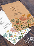 Personalized Wildflower Seed Packet Wedding Favors with Seed Included Seed Packet Favors For Bridal Shower Wedding Favors in Bulk For Guests seeds bulk