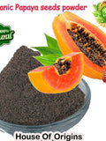 Organic Papaya Seeds Powder: Freshly Made Herbal Tea (1KG BULK) seeds bulk
