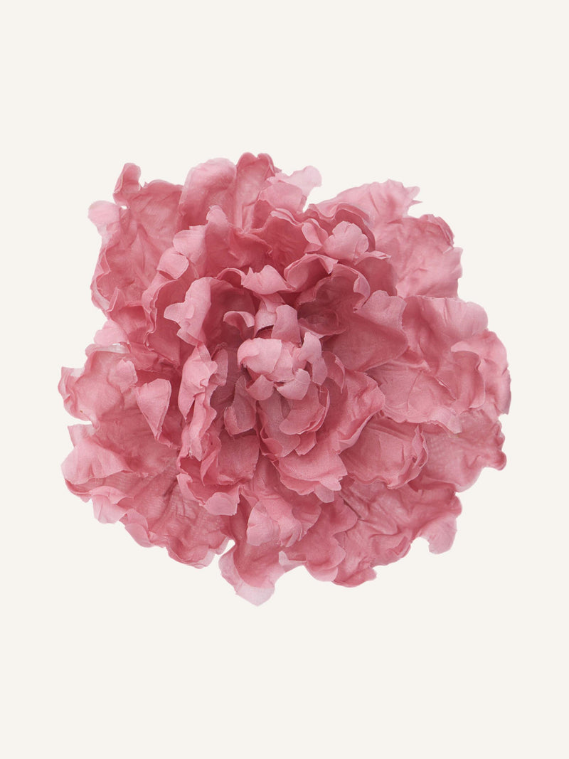 LORIN | Rose Natural Silk Flower Peony Brooch ¥ Oversized Flower Lapel Pin ¥ Haute couture ¥ Headpiece ¥ Premium Choker ¥ Bridal Accessory silk flower
