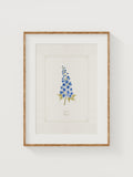 July Birth Month Flower Print Ð Hand Watercolor GiclŽe Art | Gift for Moms, Baby Shower, Nursery Wall Decor | 8x10 Fine Art Print birthday flower