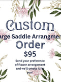 Cemetery flower arrangement                    * CUSTOM * sympathy flower