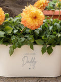 Personalised Engraved Memorial Planter | In Loving Memory Gift For Grandma Grandad | Rememberance Plant Pot For Mum Dad | Loss Gift sympathy flower