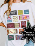 Book Trope Matchbox Shirt Enemies to Lovers Morally Grey Gifts For Book Lovers Romantasy Bookstagram Shirt Booktok Merch Dark Romance Love Romance Flower