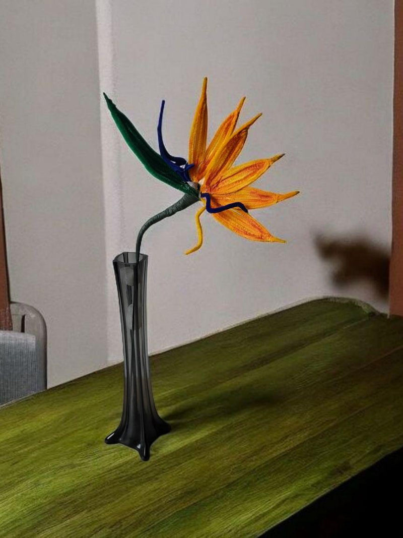 Handmade Chenille Stem Bird of Paradise Flower | Tropical Home Decor | Faux Strelitzia FLOWER DELIVERY