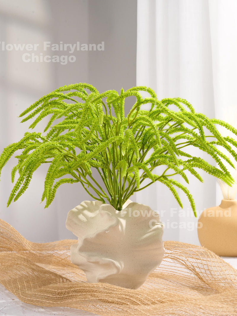 Faux Amaranth Green Tails Bundle - Artificial Plant faux plants