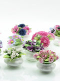 Vintage miniature bouquet from Royal Albert Flowers Of The Month - free delivery FLOWER DELIVERY