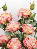 Silk Rose: Faux Floral Decor, Romantic Gift for Mom silk flower
