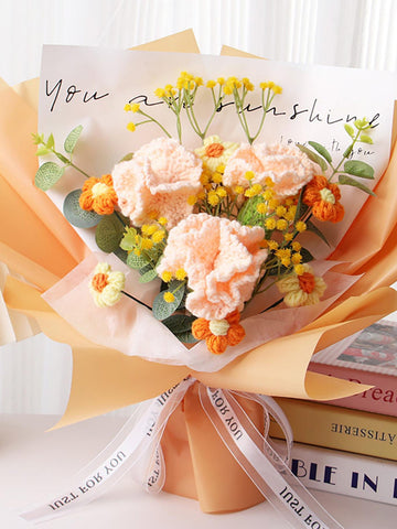 Handmade Crochet Flowers Bouquet, Everlasting Gifts FLOWER DELIVERY