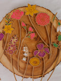 Wooden Birth Month Flower: Personalized Floral Gift birthday flower
