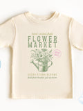 Flower Market - Fresh Picked - Flower Toddler T-Shirt - Fresh Flowers Delivery - Picked - Freshly - Fresh Flowers Sign - Fresh Cut Flowers FLOWER DELIVERY