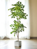 Silk Japanese Maple Tree: Large Artificial Plant, Home Decor faux plants