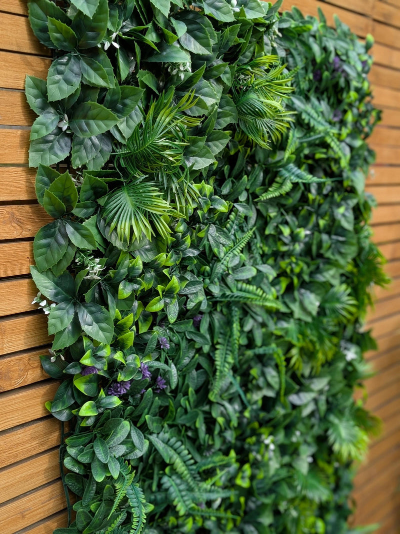 Artificial Living Wall Panel, Garden Decor (60cm x 40cm) faux plants