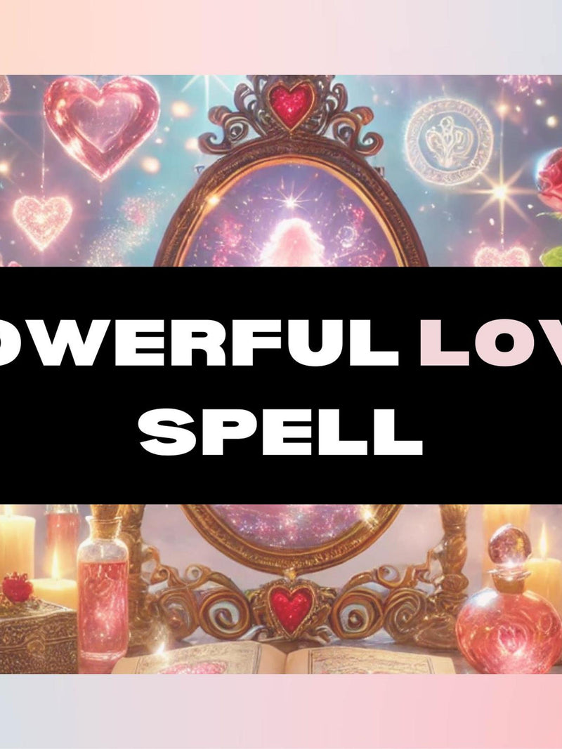 Powerful Love Energy Ritual | Strengthen Romantic Bonds & Manifest Loving Vibes | Personalized Digital Spellwork Love Romance Flower