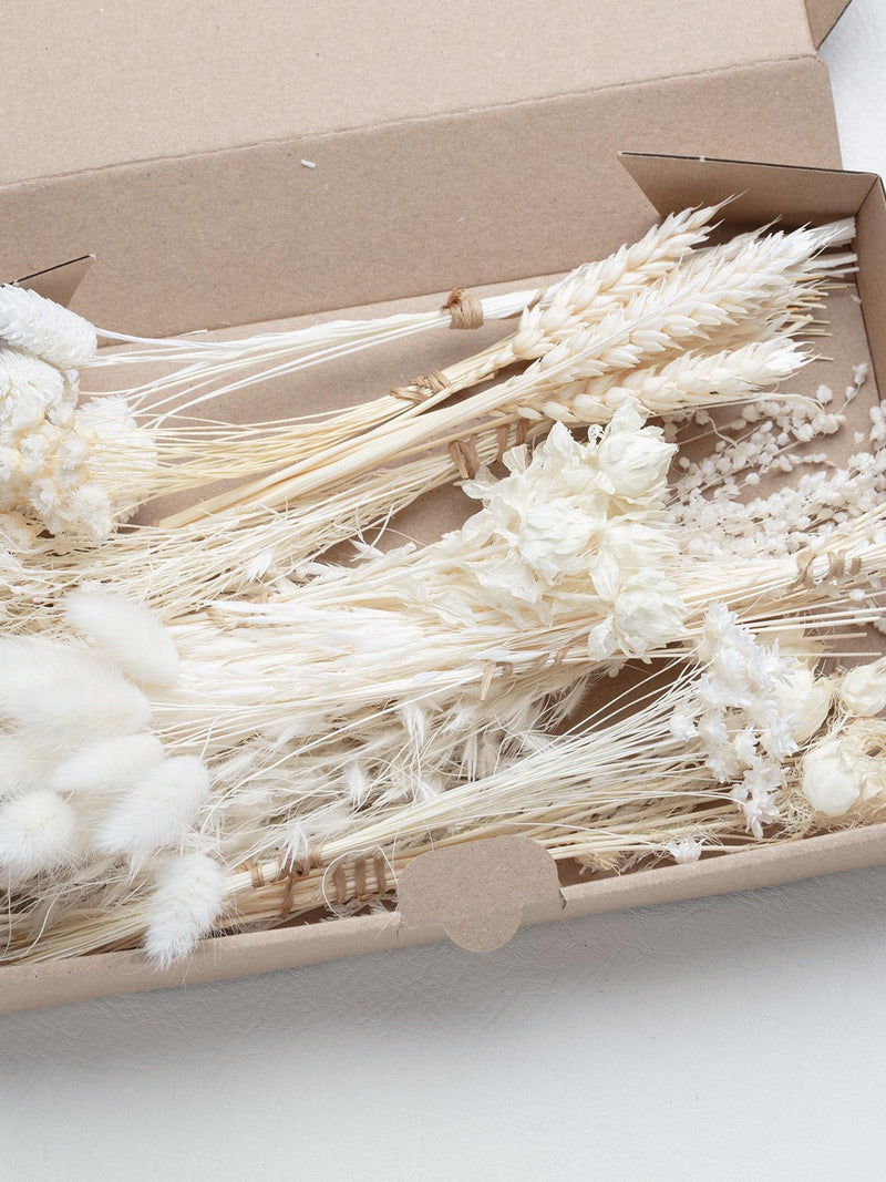 Dried Flowers, flower DIY Mix, DIY set, Flower Box, wedding DIY, dried flower bouquet, pampas grass, lagurus, phalaris, Creative Projects, FLOWER DELIVERY