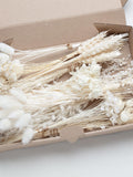 Dried Flowers, flower DIY Mix, DIY set, Flower Box, wedding DIY, dried flower bouquet, pampas grass, lagurus, phalaris, Creative Projects, FLOWER DELIVERY