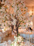 Cherry Blossom Garland, 180cm Sakura Vine, Silk Flower Wedding Decor Spring Home Room Wedding Party Home Party Decoration Silk Fake Plants silk flower