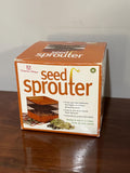 Seed Sprouter Grow Your Own Sprouts Vintage MCM Terracotta Brown Retro Design flower spore