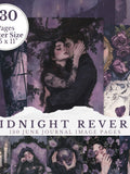 Dark Romance Victorian Junk Journal Pages, Purple Gothic Haunted House Scrapbooking Paper Set Witchy Florals Halloween Academia Images Kit Love Romance Flower