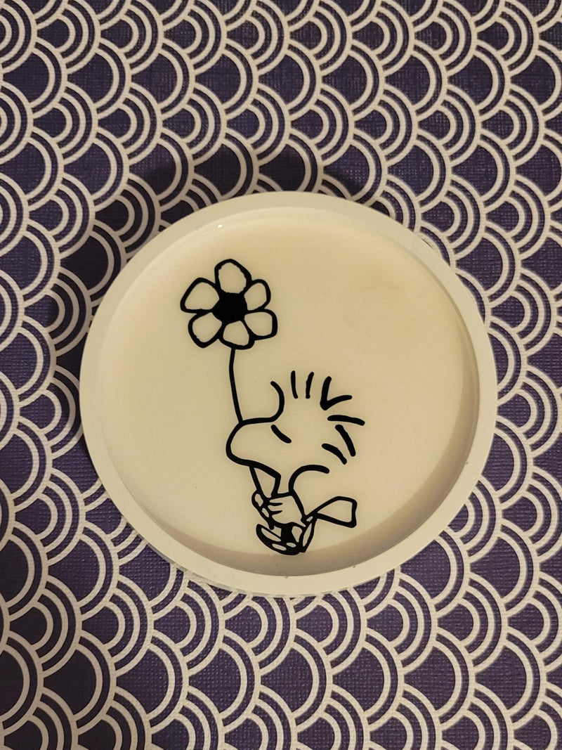 Woodstock Holding Flower Trinket Tray Handmade Coaster house warming flower