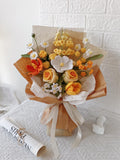 Handmade Crochet Bouquet, Everlasting never wilt Flower For Mom ANNIVERSARY