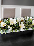 Dining Table Magnolia Arrangement Farmhouse Arrangement Dining Table Magnolia Arrangement Silk Magnolia Table Arrangement Silk Peony Flower silk flower