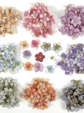 10/1000Pcs Mini Artificial Silk Daisy Flower Heads 1.2inch Faux Fabric Flowers for DIY Wedding Birthday Party Wreath Decor Garland Accessory silk flower
