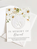 growNOTESª Daisy Plantable Pet Memorial Card Seed Paper & Mailing Envelope Pet Sympathy Gift For Friend Cat Dog Lover Animal Grief Cards sympathy flower