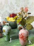 Handmade Ceramic Floral Vase: Textured Glaze, Minimalist Decor (Set of 2, Random Delivery) FLOWER DELIVERY