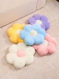 Flower Plush Pillow Cushion/ Home Decor Plush Pillow KidsÕ Room Living room/ Gift for her/ Pink blue purple house warming flower