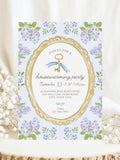 Floral Housewarming Invitation for New Home, Digital Download Housewarming Invite Template Canva, Grandmillennial House Warming Invitation house warming flower
