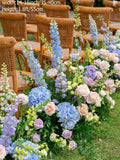 Colorful Wedding Aisle Flower, Wedding Decor wedding flower