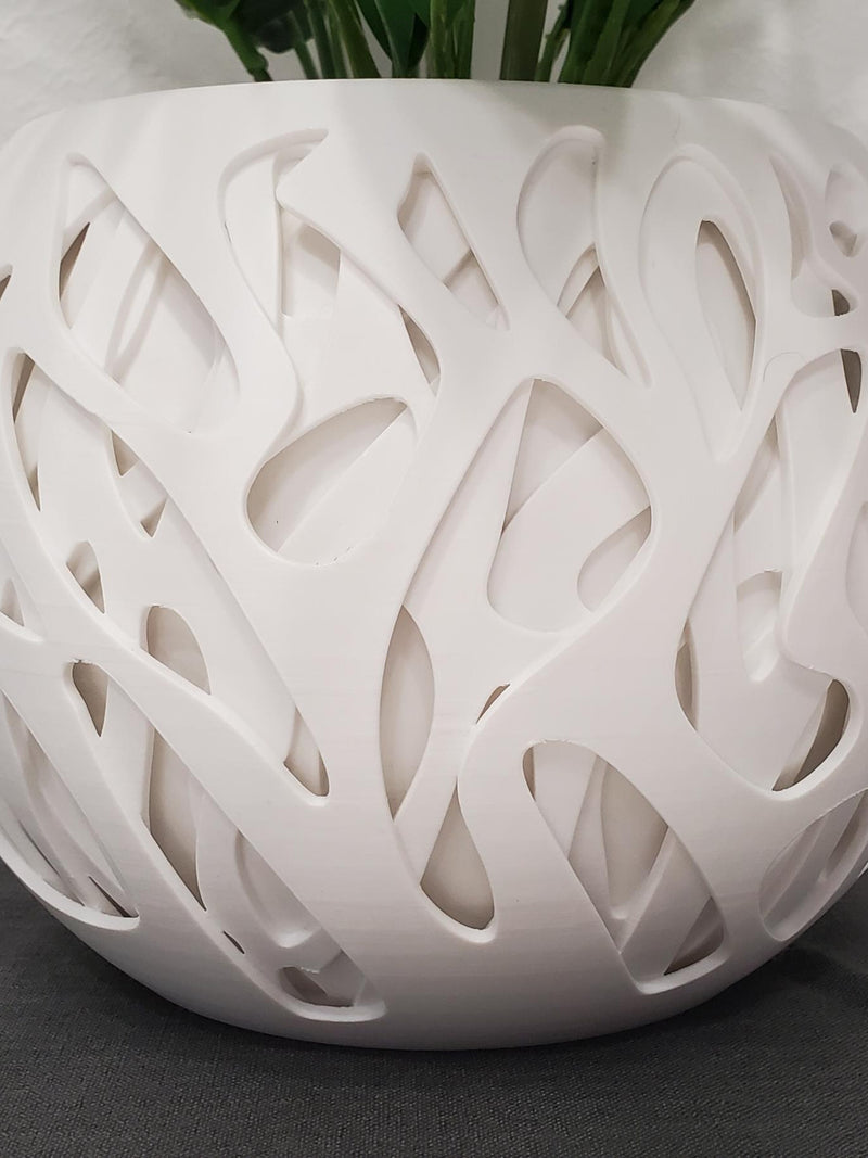 Tendril: a unique, organically shaped, multi-layered plant pot house warming flower