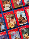 Vintage Romance Paperback Book: 1990s Silhouette Adult Fiction Love Romance Flower
