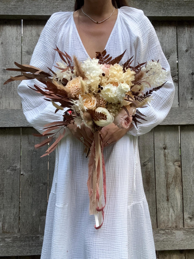 Boho wedding bouquet wedding flower