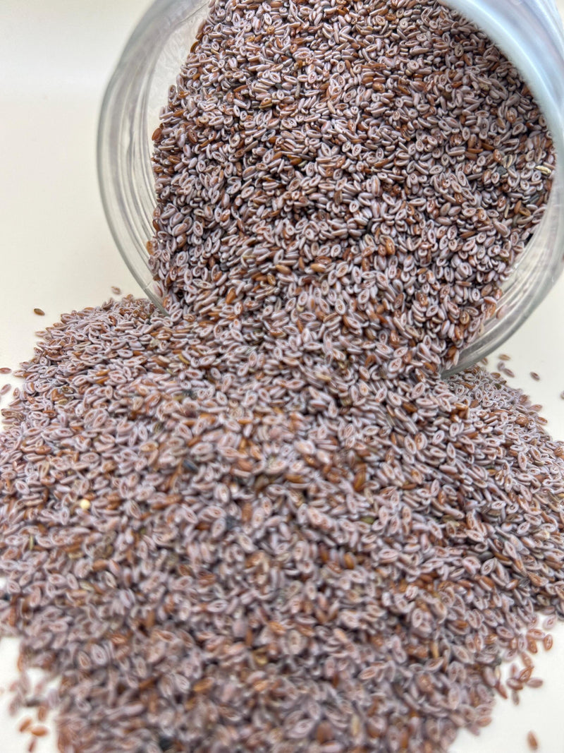 Natural Whole Psyllium Seeds: Raw Fiber for Tea & DIY Crafts seeds bulk