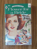 Best Vintage Flower for a Bride Harlequin Romance Book - Harlequin Book #845 - 1960's Love Romance Bridal Shower Gift Junk Journal Ephemera Love Romance Flower