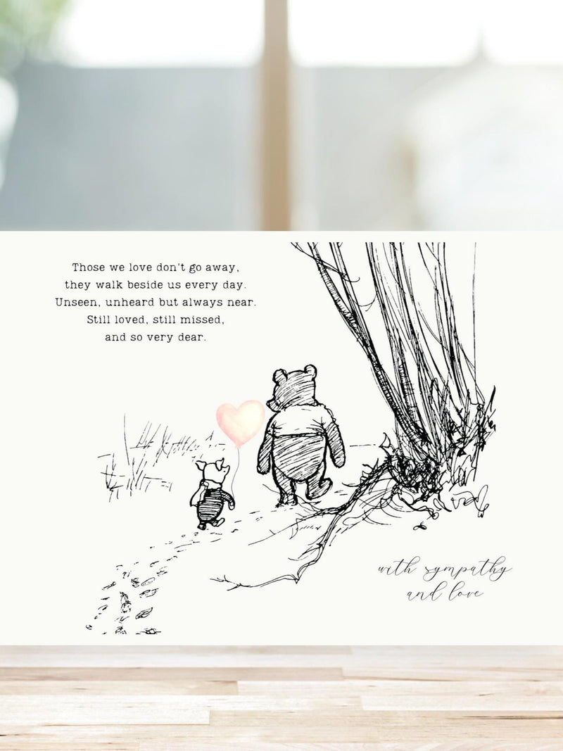 Sympathy Card, Condolence card, Sorry for your loss card, Sorrow card, Bereavement card, Remembering someone loved, Minimalist sympathy flower