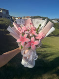 Handmade Pipe Cleaner Flower Bouquet, Everlasting Floral Gift birthday flower