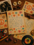 Flower Power & Forever Love: Correspondence from the Wild Sixties | Johnny and Rainbow | Hippie Romance | Digital Download Love Romance Flower