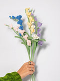 Crochet Freesia Flower: Handmade Milk Cotton Bouquet Arrangement house warming flower