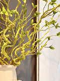 Banyan tree branches, artificial greenery, green foliage, twisted routs, bendable branches, DIY flower arrangement, faux plant, home decor faux plants