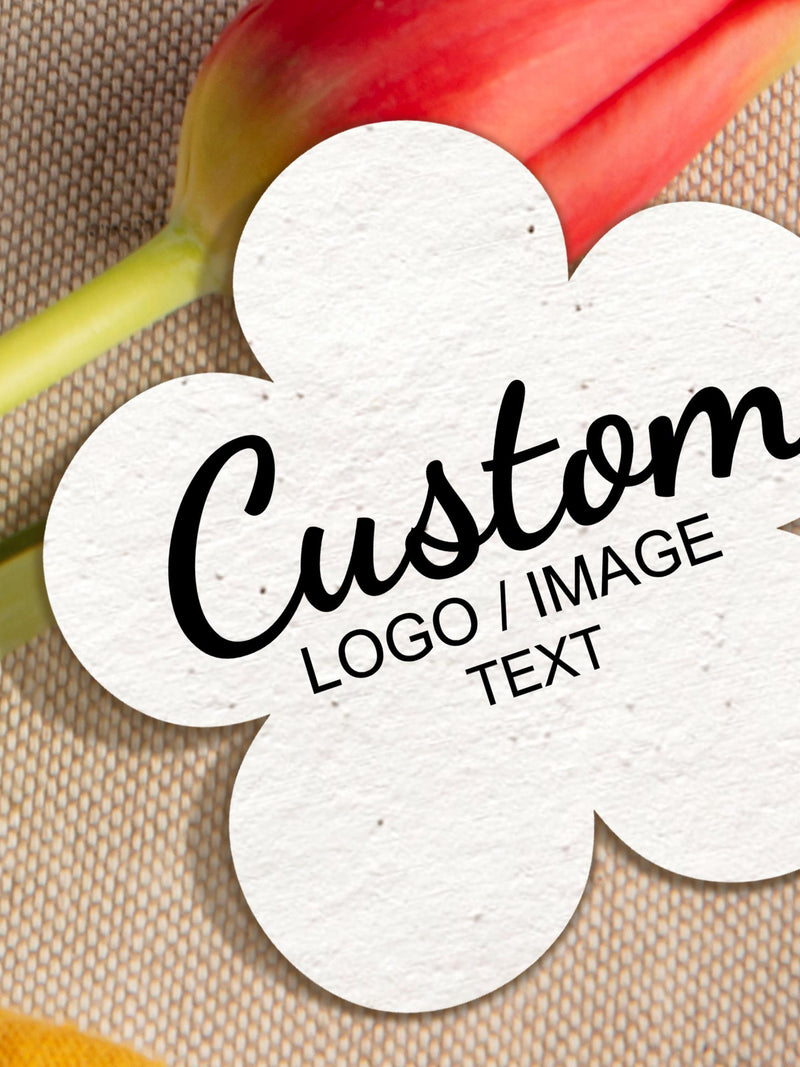 Custom Business Logo Seed Paper/Bulk Wedding Seed Papers/Wildflower Seed Paper with Logo/Image/Text/Heart Flower Butterfly Shape Seed Favors seeds bulk