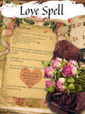 Magickal Love Spell: To Draw a Partner Into Your Life, Ignite Passion, Valentine's Day Love Romance Flower